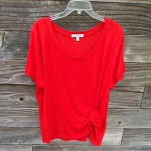 Rebel By Rebel Wilson Red Top Size 1X